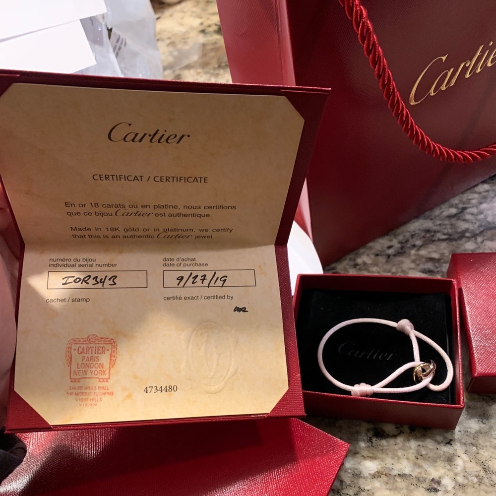 Cartier Trinity bracelet